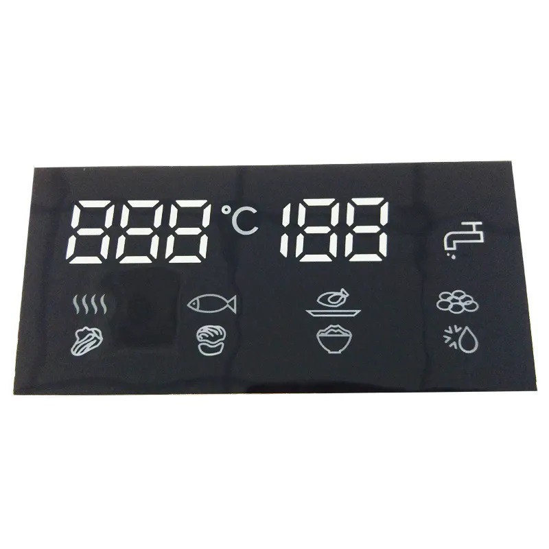 Tavalise anoodi valge värvi tolline kohandatud mini 7 segmendi LED-ekraan