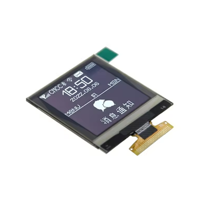 1,5-tolline ekraan 128x128 koos SH1107 SSD1327 paralleelse I2C liidesega