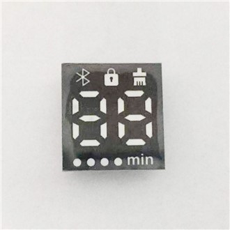 Punase LED -seitsmesegmendi kuvamine 1,8 tolli 7 segmendi LED -märgid