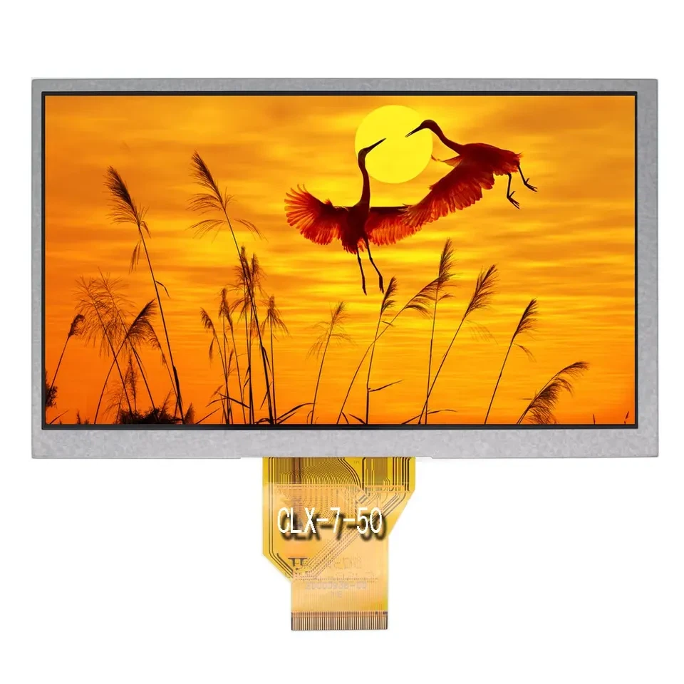 7-tolline TFT 800X480 LCD EKRAANI MOODUL